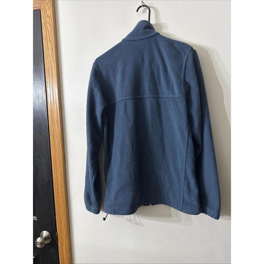 Columbia Fleece Jacket Womens Sz  S Teal Green Full Zip Pockets Outdoors Hiking - Picture 5 of 5